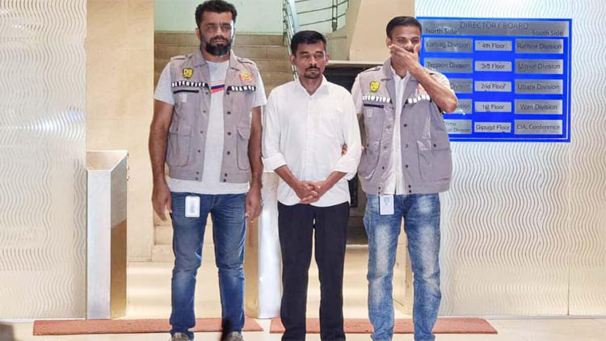 Milton Samaddar Arrested