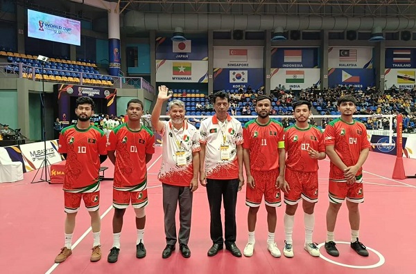 Bangladesh Reaches semifinals of Sepak Takraw World Cup