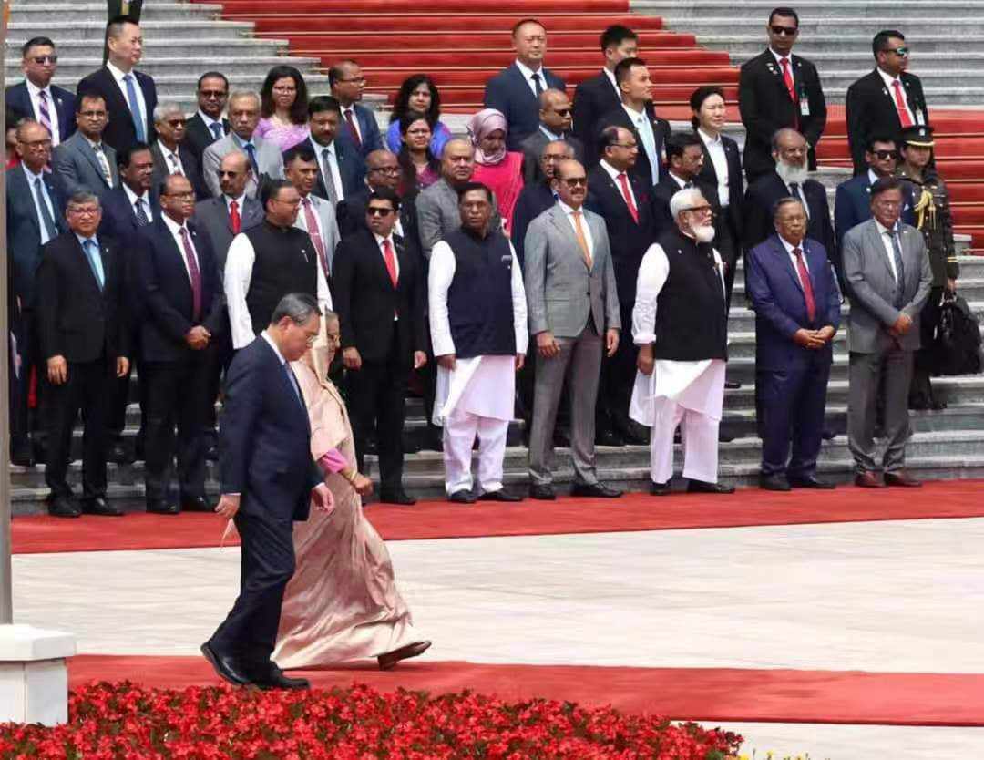 Prime Minister Sheikh Hasina makes headlines in China