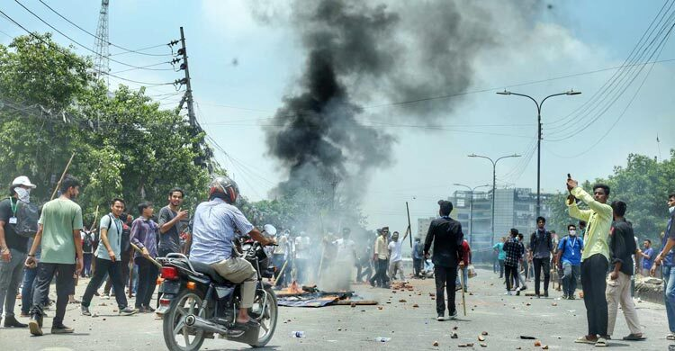 Complete Shutdown Cripples Capital, Clashes Erupt Across Dhaka