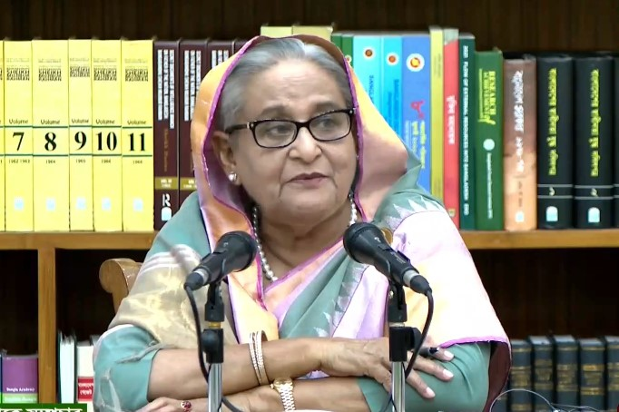 Jamaat-Shibir and BNP militants attack Us: Sheikh Hasina