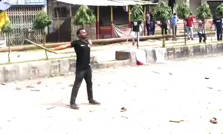 Two police officers suspended in Rangpur over death of Abu Saeed