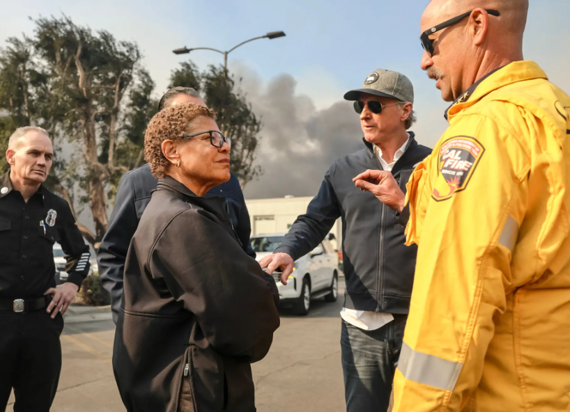 LA Mayor Karen Bass Under Fire for Budget Cuts Amid Devastating Wildfires