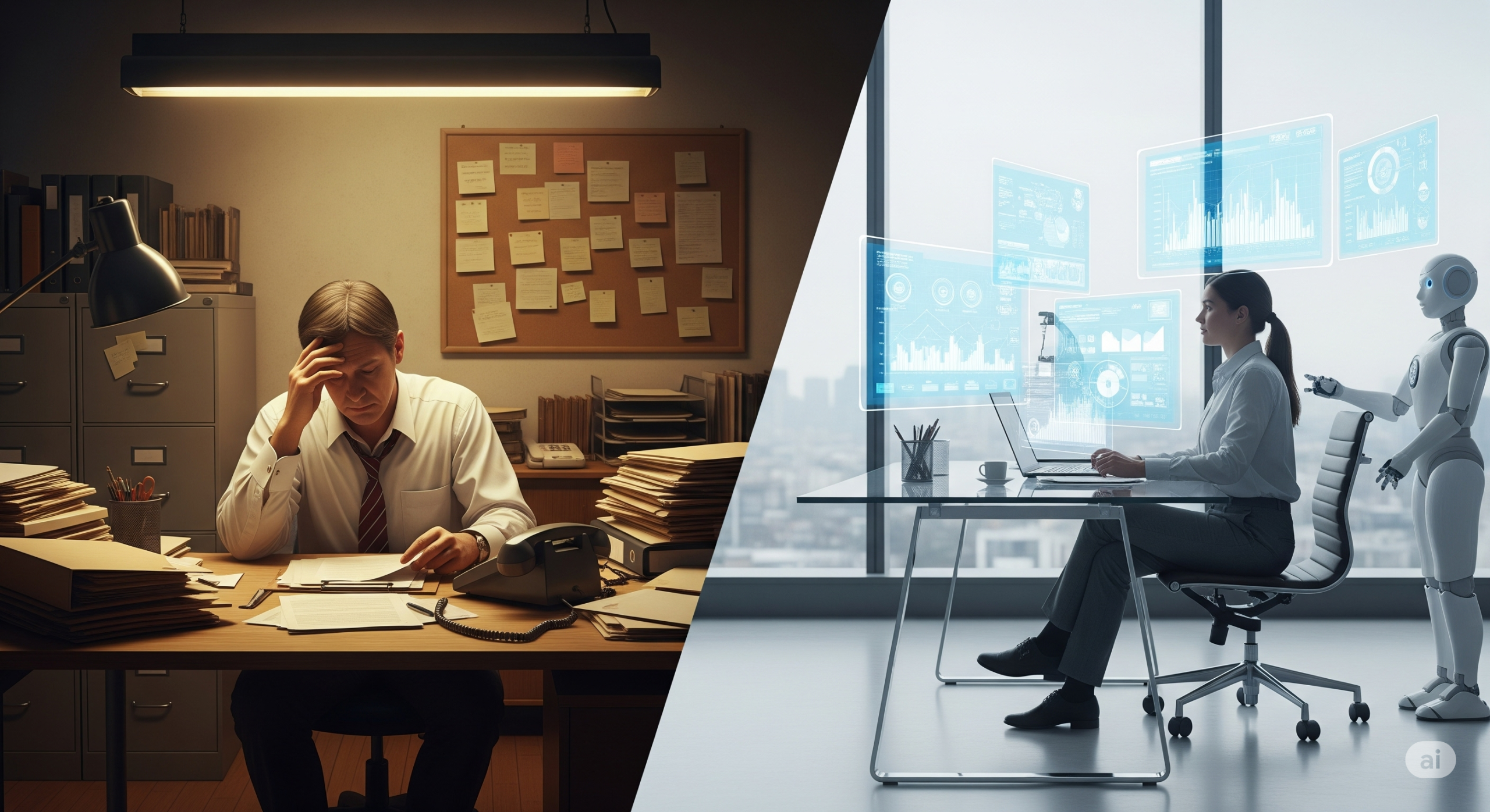 The AI revolution Which professions are most at risk in the future