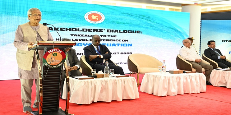 Yunus calls for global action to end Rohingya cleansing plans